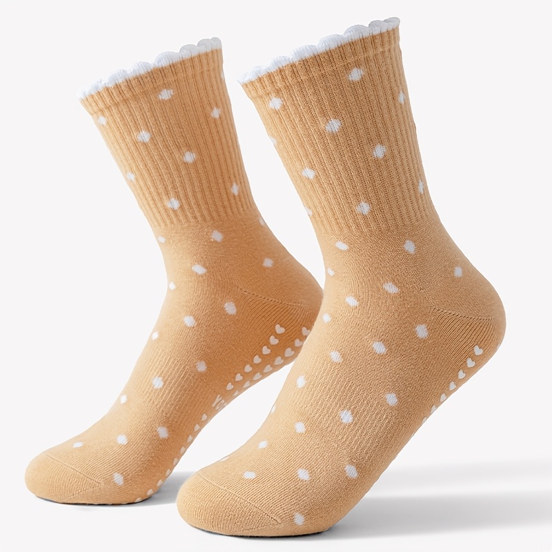 Calcetines de yoga marrones pa - Medias Para Pilates Y Yoga reseña y precio