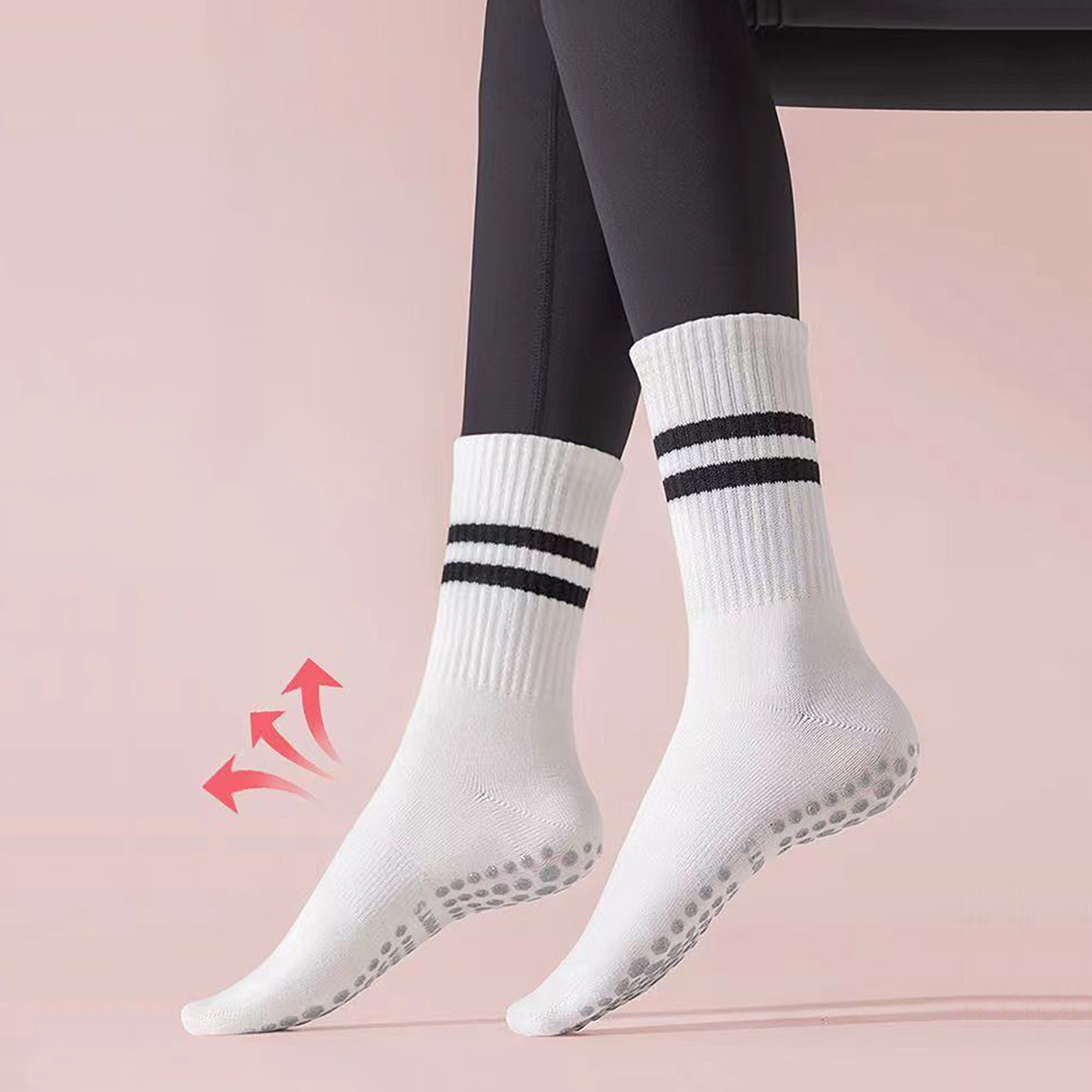 3 pares de calcetines largos d - Medias Para Pilates Y Yoga reseña y precio