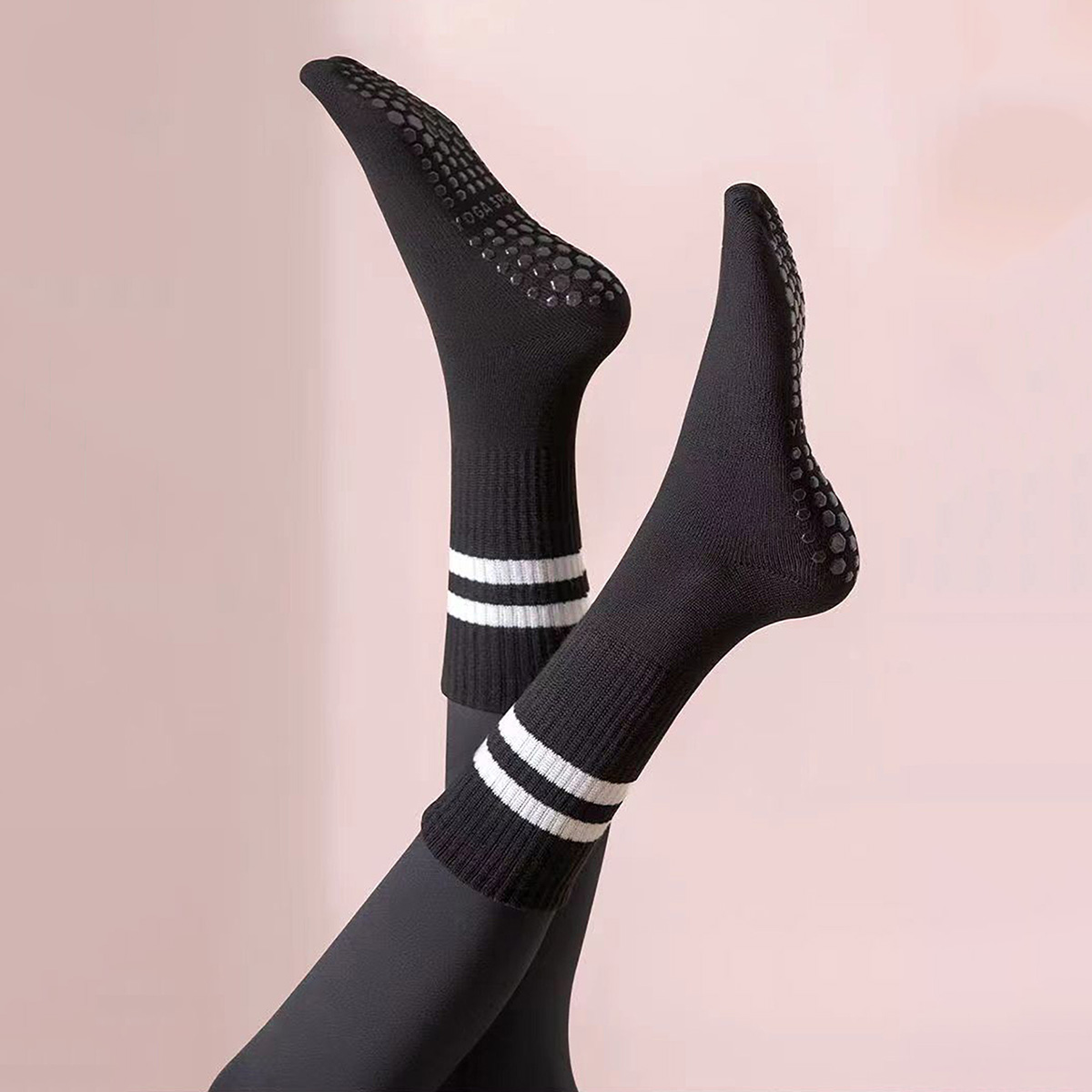 3 pares de calcetines largos d - Medias Para Pilates Y Yoga reseña y precio