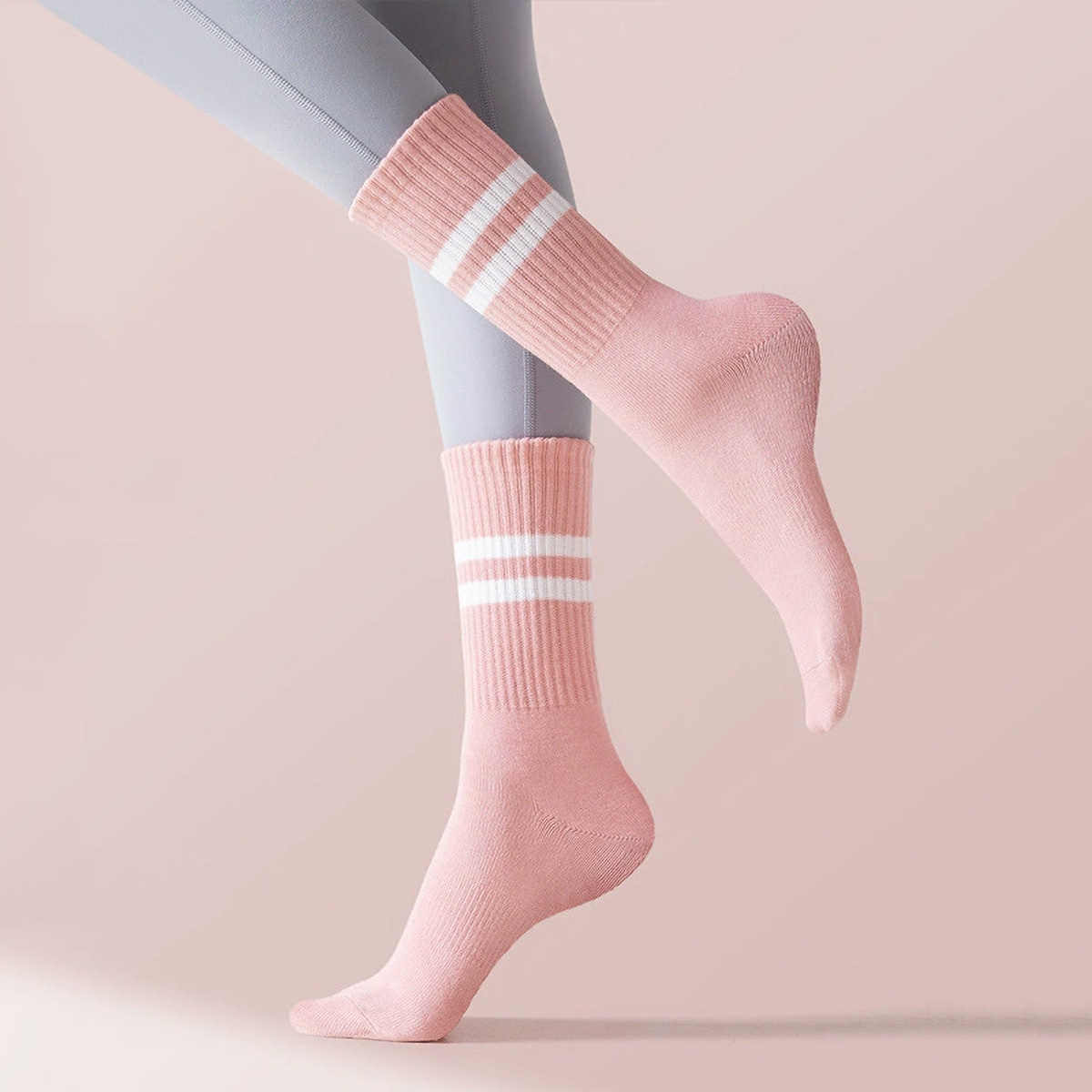 3 pares de calcetines largos d - Medias Para Pilates Y Yoga reseña y precio